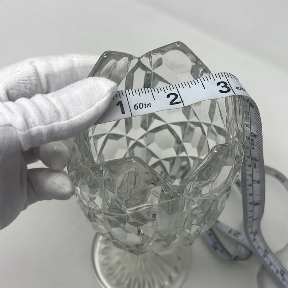 Antique Columbia Glass Henrietta Clear Vase